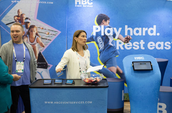 HBC Event Services booth